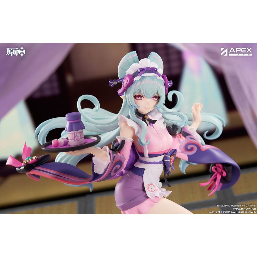 Genshin Impact LIMPIE Series PVC Statue 1/8 Yumemizuki Mizuki Embrace of Enchanting Dreams Ver. 23 cm - The Happy Toy Store