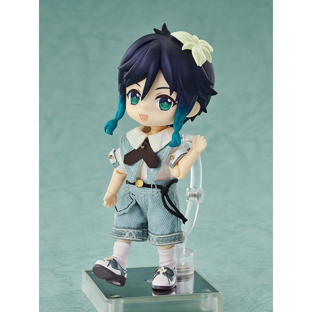 Genshin Impact Nendoroid Doll Action Figure Venti: Blue Ballad Ver. 14 cm - The Happy Toy Store