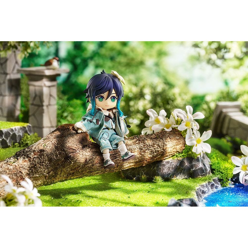 Genshin Impact Nendoroid Doll Action Figure Venti: Blue Ballad Ver. 14 cm - The Happy Toy Store
