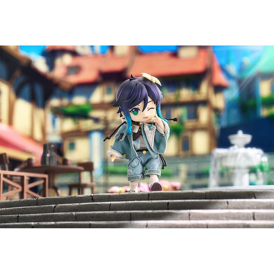 Genshin Impact Nendoroid Doll Action Figure Venti: Blue Ballad Ver. 14 cm - The Happy Toy Store