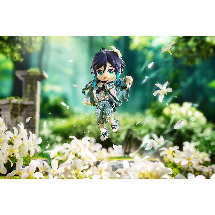 Genshin Impact Nendoroid Doll Action Figure Venti: Blue Ballad Ver. 14 cm - The Happy Toy Store