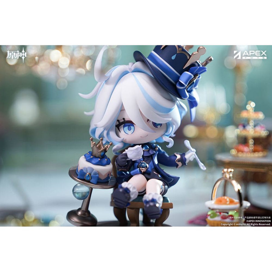 Genshin Impact PVC Statue Furina Amai Gogo no Sanbika Chibi Chara Ver. 13 cm - The Happy Toy Store