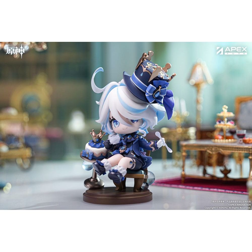 Genshin Impact PVC Statue Furina Amai Gogo no Sanbika Chibi Chara Ver. 13 cm - The Happy Toy Store
