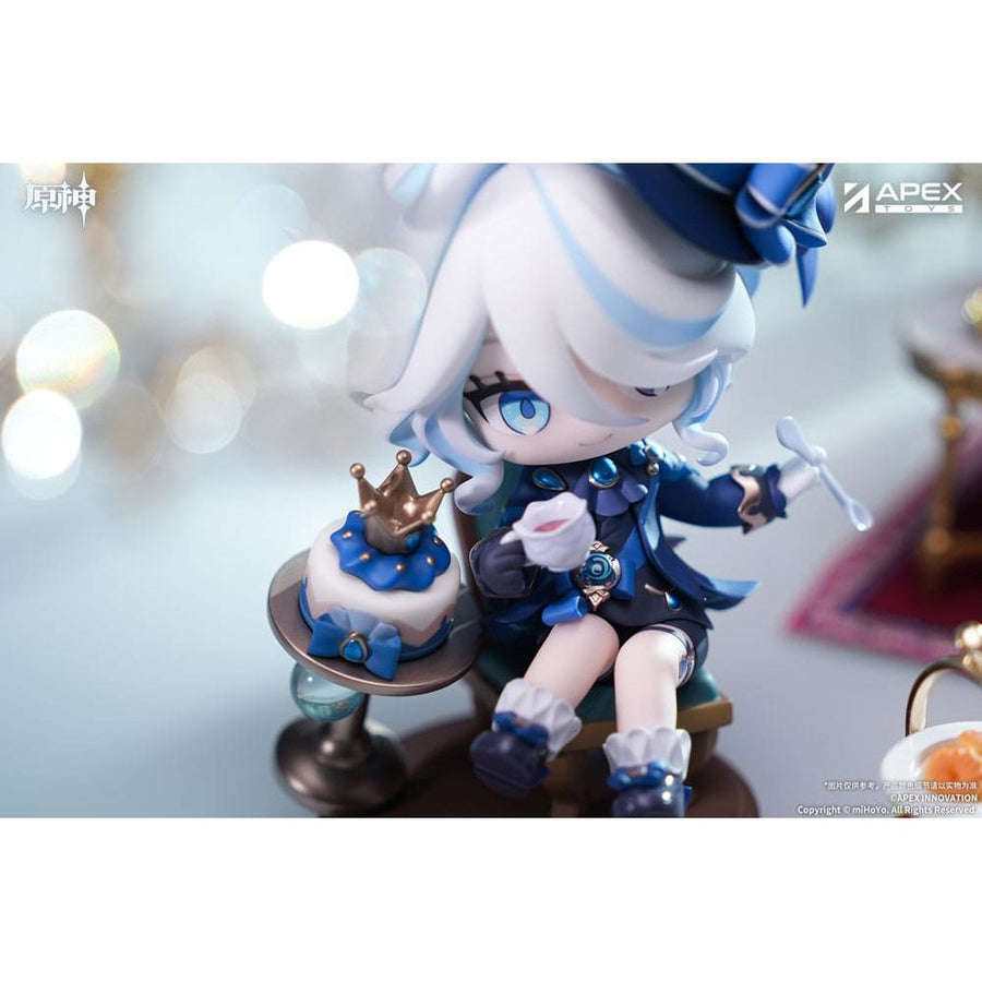 Genshin Impact PVC Statue Furina Amai Gogo no Sanbika Chibi Chara Ver. 13 cm - The Happy Toy Store