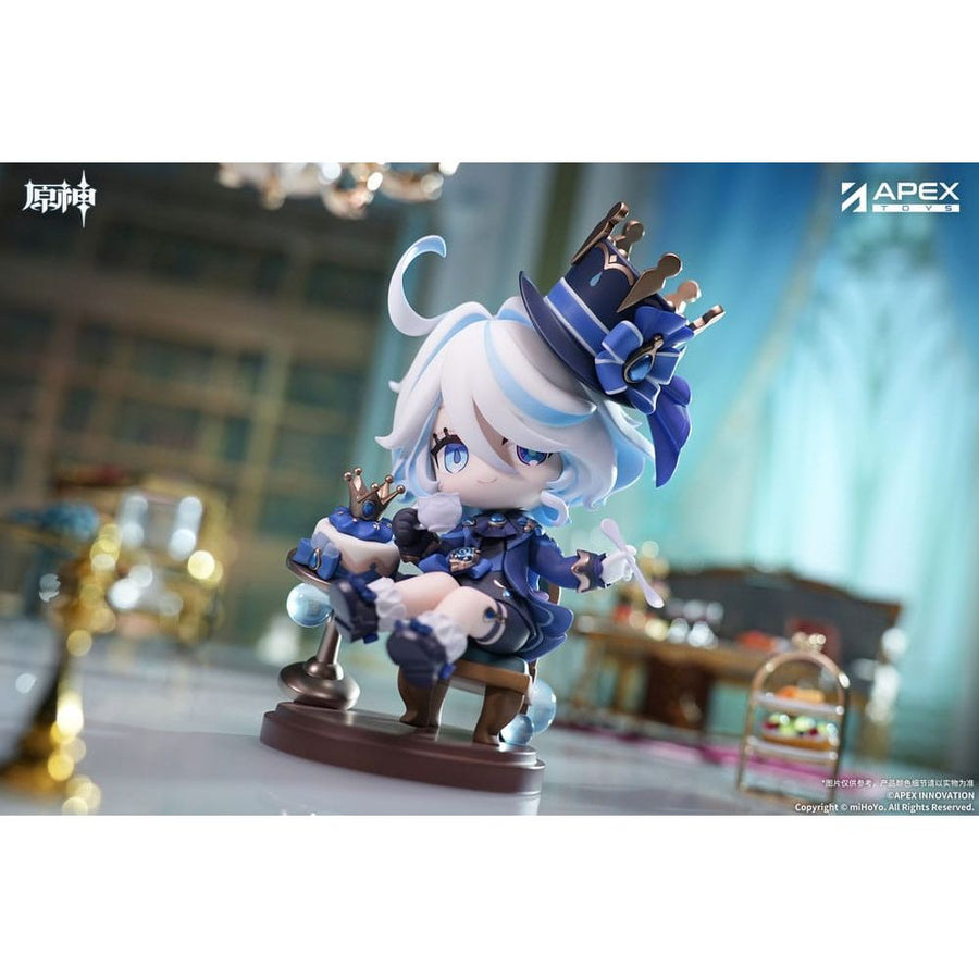 Genshin Impact PVC Statue Furina Amai Gogo no Sanbika Chibi Chara Ver. 13 cm - The Happy Toy Store