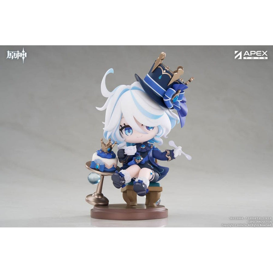 Genshin Impact PVC Statue Furina Amai Gogo no Sanbika Chibi Chara Ver. 13 cm - The Happy Toy Store