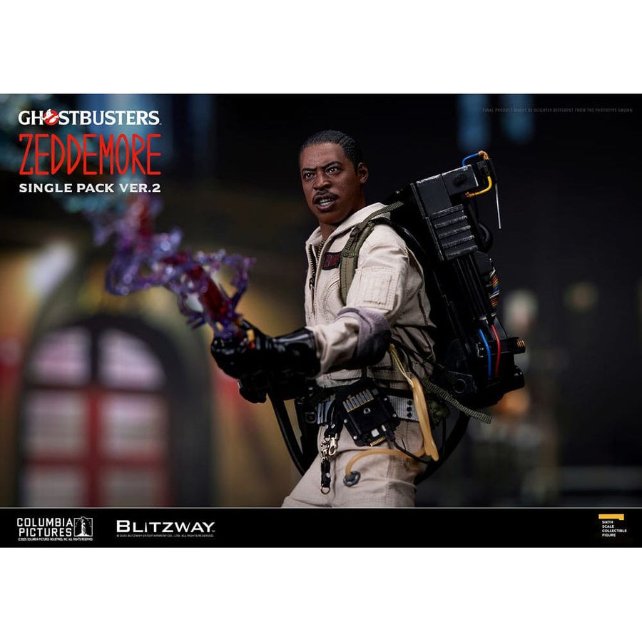 Ghostbusters Premium UMS Action Figure 1/6 Winston Zeddemore Ver. 2 31 cm - The Happy Toy Store