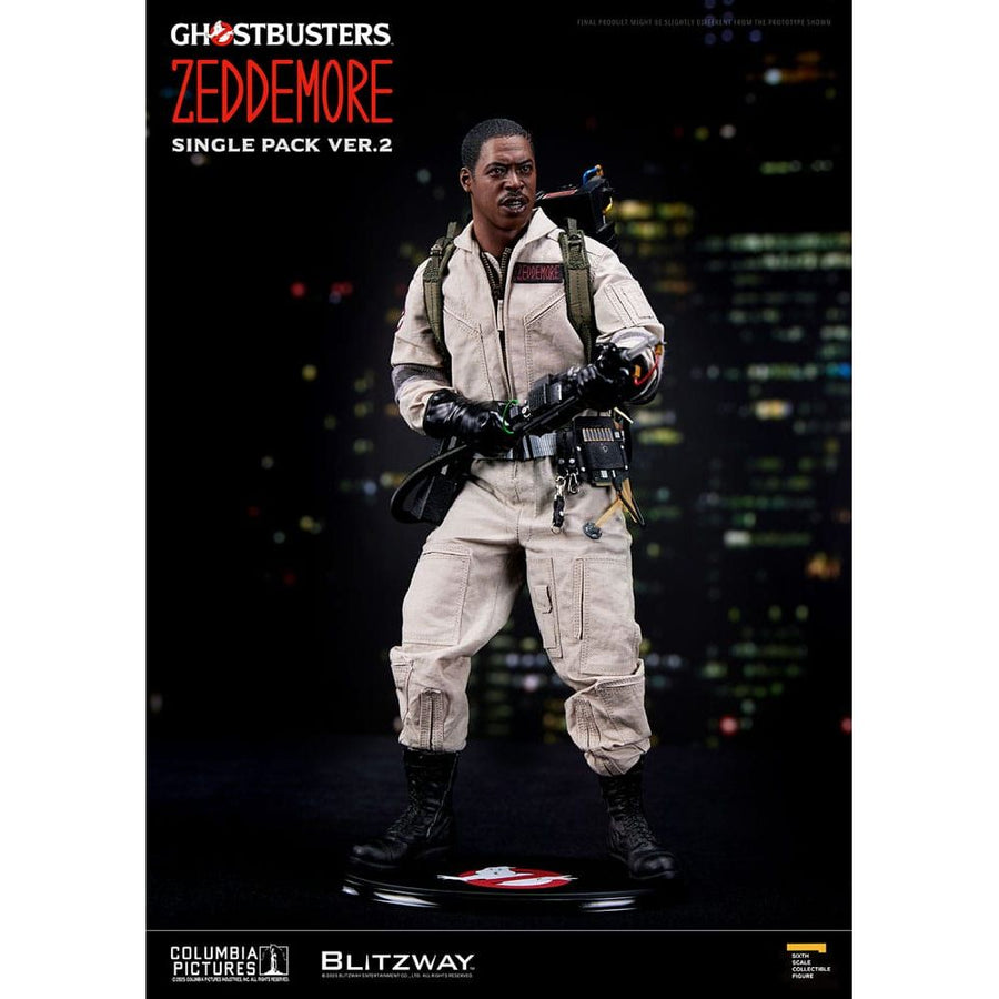 Ghostbusters Premium UMS Action Figure 1/6 Winston Zeddemore Ver. 2 31 cm - The Happy Toy Store