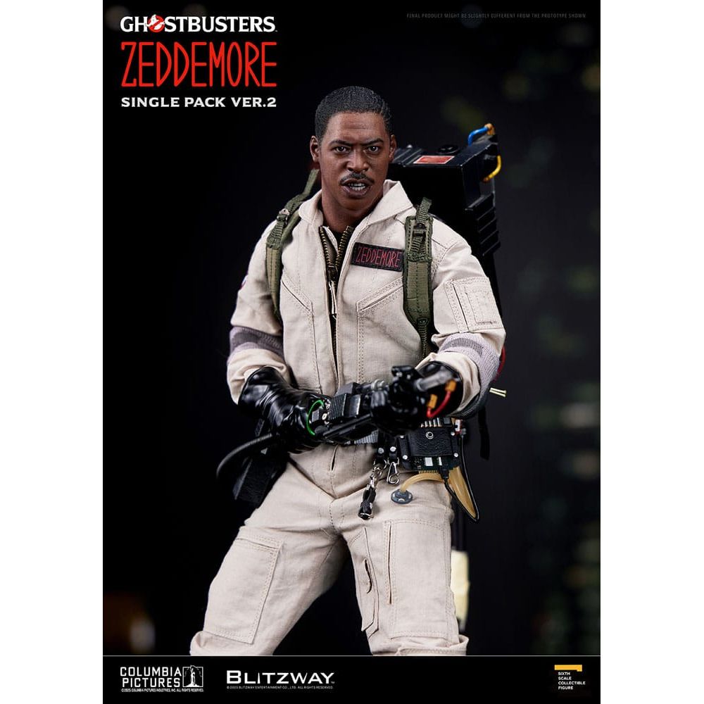Ghostbusters Premium UMS Action Figure 1/6 Winston Zeddemore Ver. 2 31 cm - The Happy Toy Store