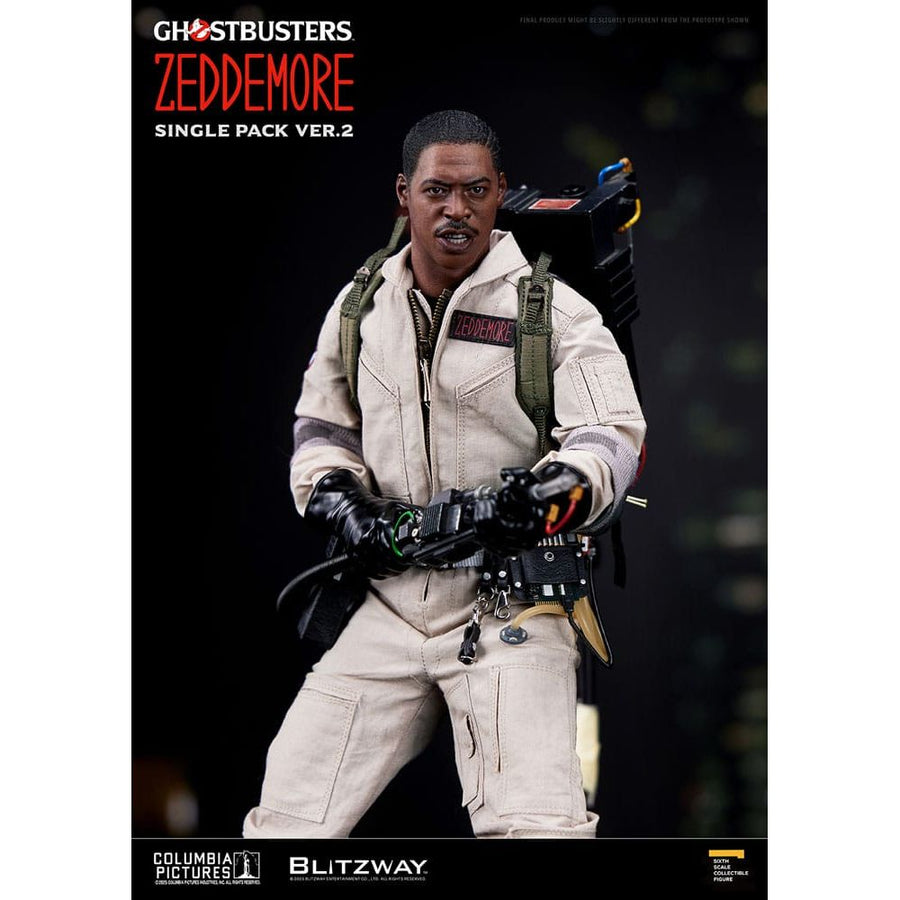 Ghostbusters Premium UMS Action Figure 1/6 Winston Zeddemore Ver. 2 31 cm - The Happy Toy Store