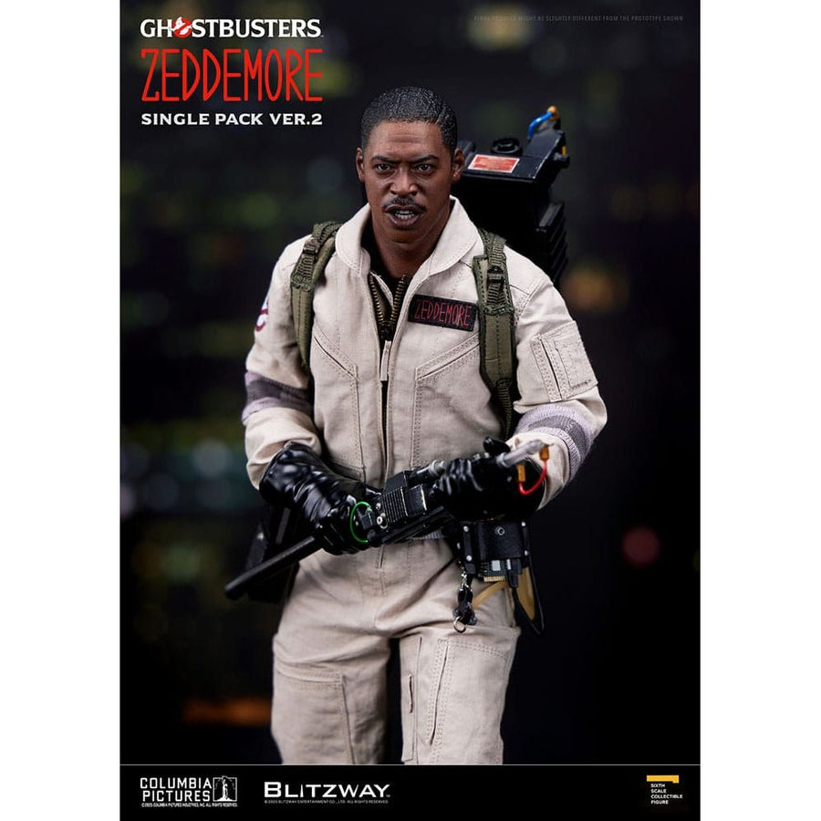Ghostbusters Premium UMS Action Figure 1/6 Winston Zeddemore Ver. 2 31 cm - The Happy Toy Store