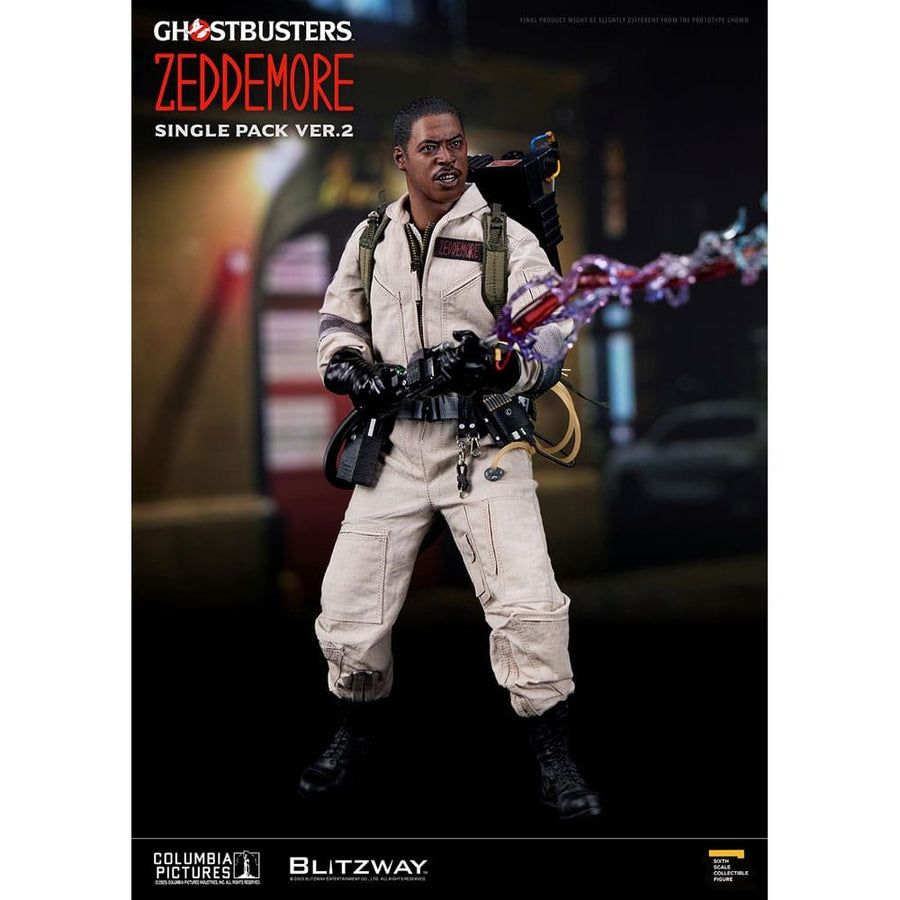 Ghostbusters Premium UMS Action Figure 1/6 Winston Zeddemore Ver. 2 31 cm - The Happy Toy Store