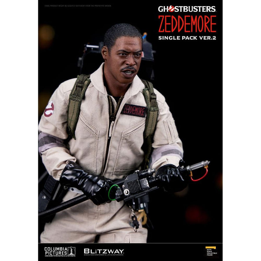 Ghostbusters Premium UMS Action Figure 1/6 Winston Zeddemore Ver. 2 31 cm - The Happy Toy Store
