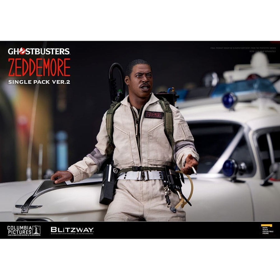 Ghostbusters Premium UMS Action Figure 1/6 Winston Zeddemore Ver. 2 31 cm - The Happy Toy Store