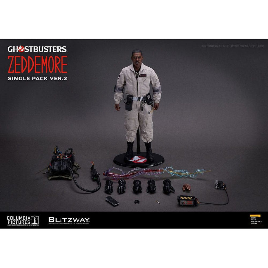 Ghostbusters Premium UMS Action Figure 1/6 Winston Zeddemore Ver. 2 31 cm - The Happy Toy Store