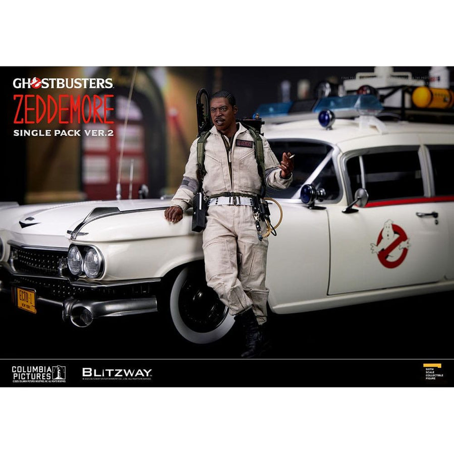 Ghostbusters Premium UMS Action Figure 1/6 Winston Zeddemore Ver. 2 31 cm - The Happy Toy Store