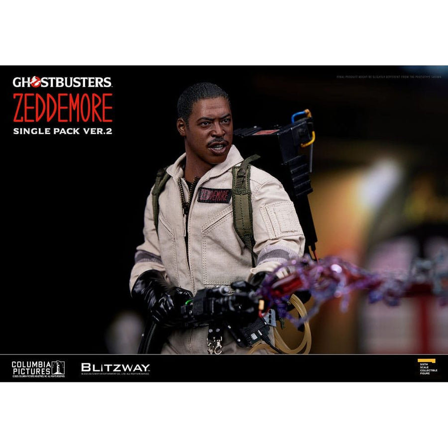 Ghostbusters Premium UMS Action Figure 1/6 Winston Zeddemore Ver. 2 31 cm - The Happy Toy Store