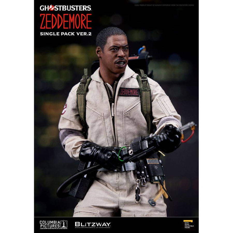 Ghostbusters Premium UMS Action Figure 1/6 Winston Zeddemore Ver. 2 31 cm - The Happy Toy Store