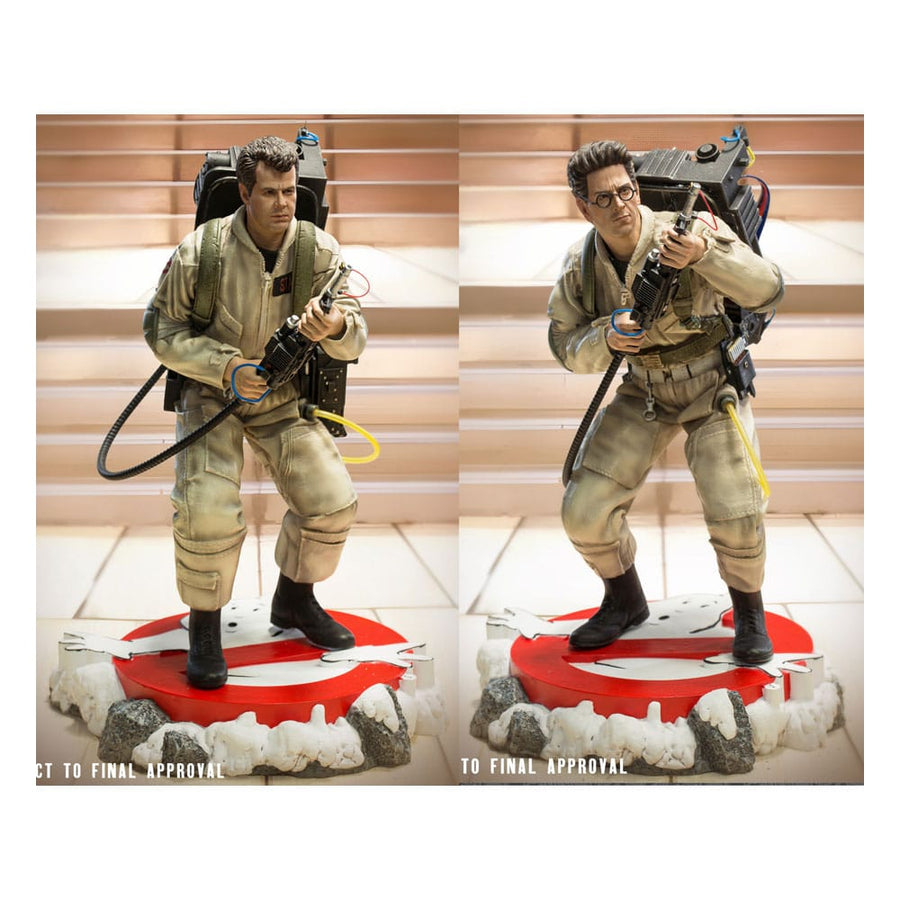 Ghostbusters Statue 1/8 Egon Spengler + Ray Stantz Twin Pack Set 22 cm - The Happy Toy Store