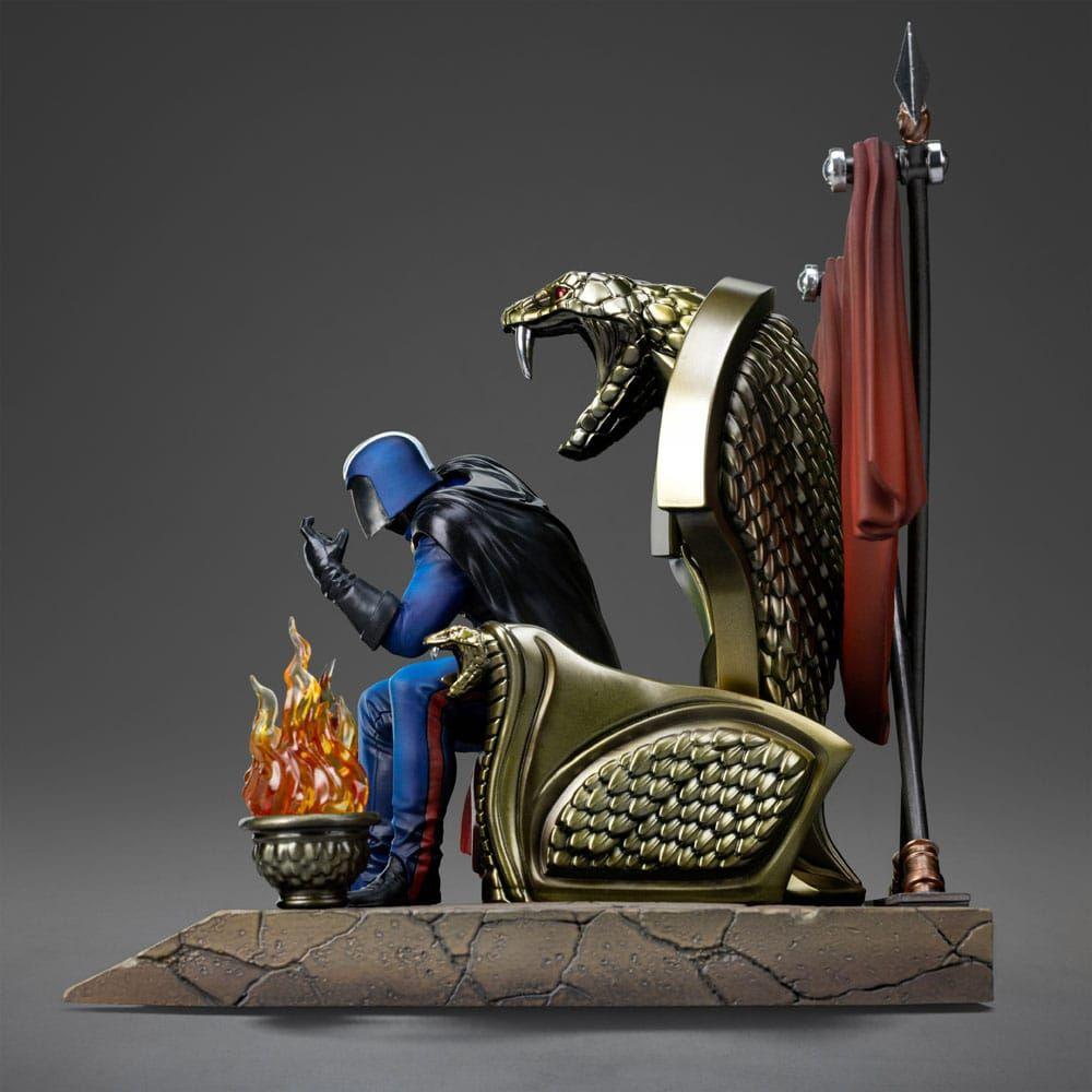 GI Joe Art Scale Statue 1/10 Cobra Commander 25 cm - The Happy Toy Store