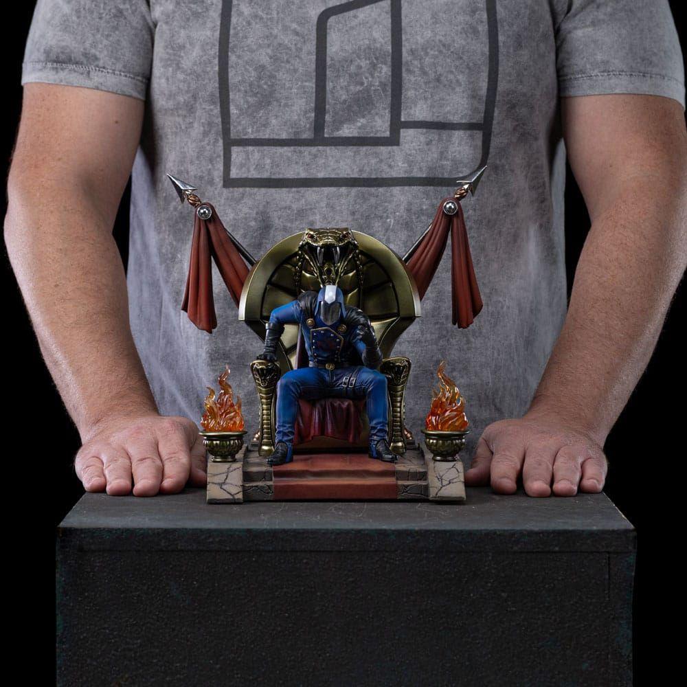 GI Joe Art Scale Statue 1/10 Cobra Commander 25 cm - The Happy Toy Store