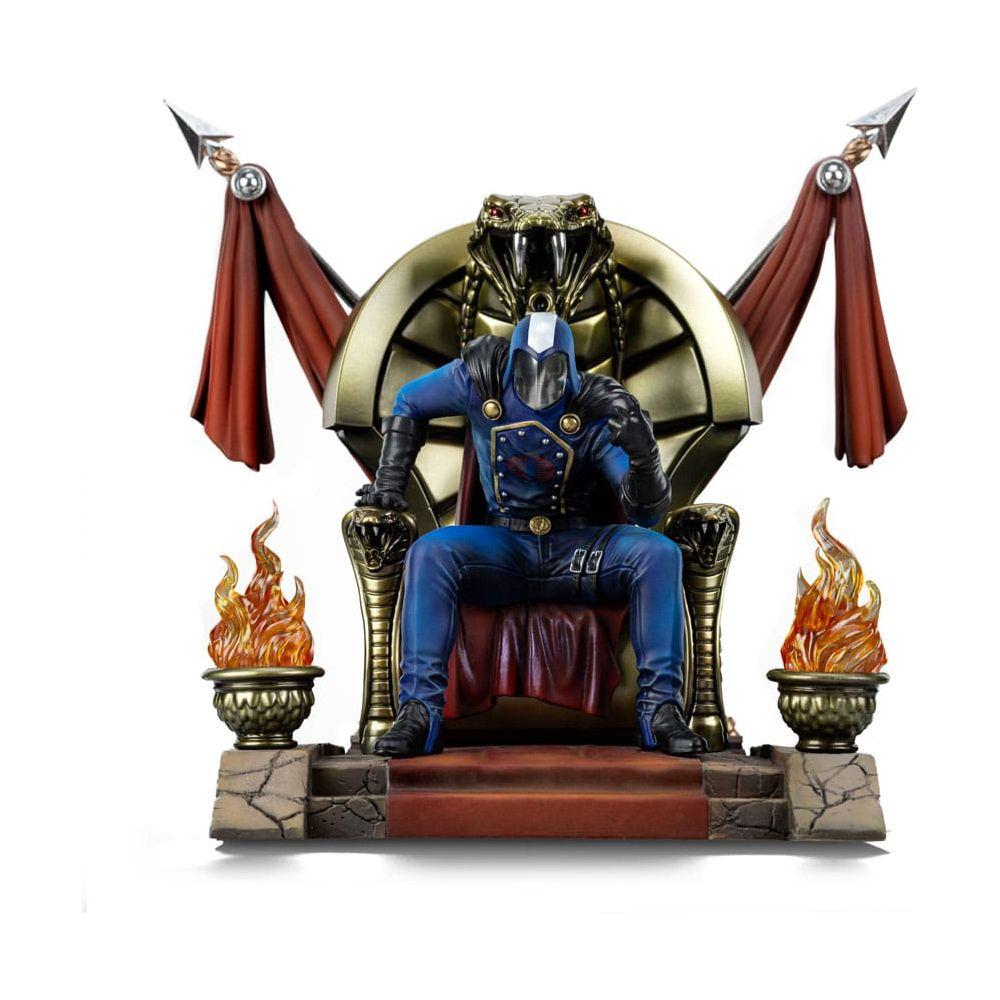 GI Joe Art Scale Statue 1/10 Cobra Commander 25 cm - The Happy Toy Store