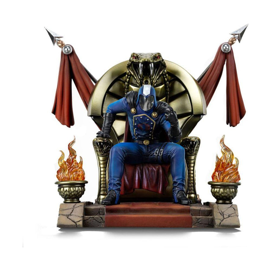GI Joe Art Scale Statue 1/10 Cobra Commander 25 cm - The Happy Toy Store