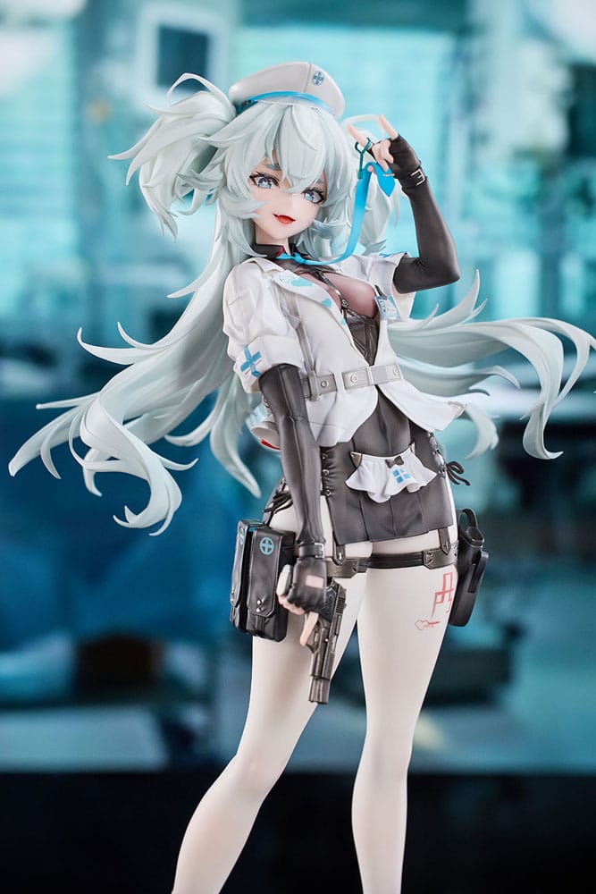 Girls´ Frontline 2: Exilium Florence PVC Statue 1/6 Enchanting White Feather 26 cm - The Happy Toy Store