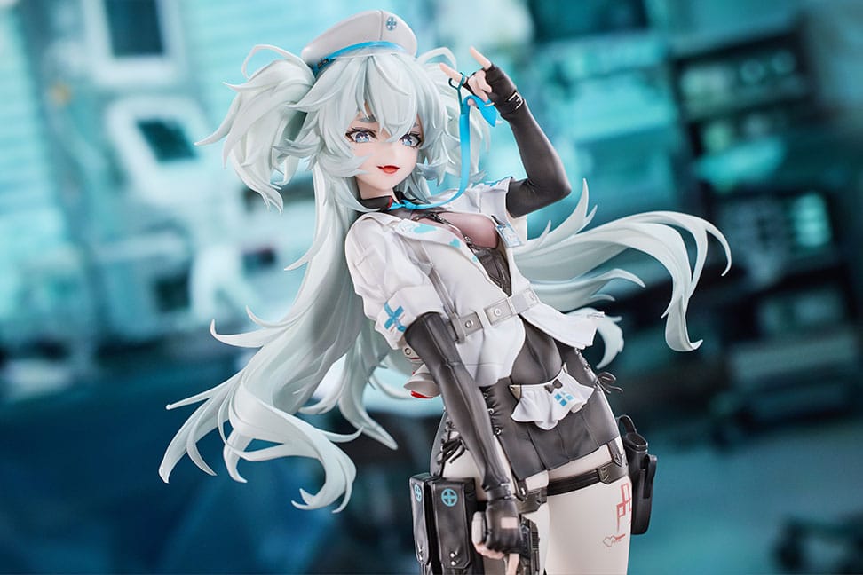 Girls´ Frontline 2: Exilium Florence PVC Statue 1/6 Enchanting White Feather 26 cm - The Happy Toy Store