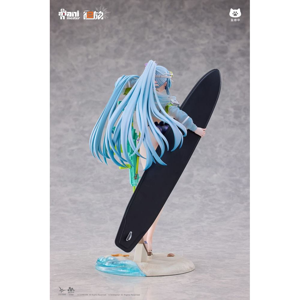 Girls' Frontline 2: Exilium Statue 1/7 HK416 Cerulean Breaker 24 cm - The Happy Toy Store