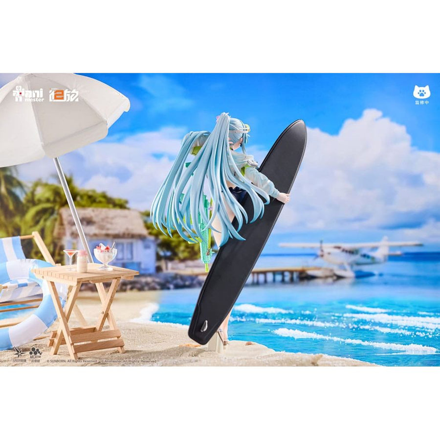 Girls' Frontline 2: Exilium Statue 1/7 HK416 Cerulean Breaker 24 cm - The Happy Toy Store