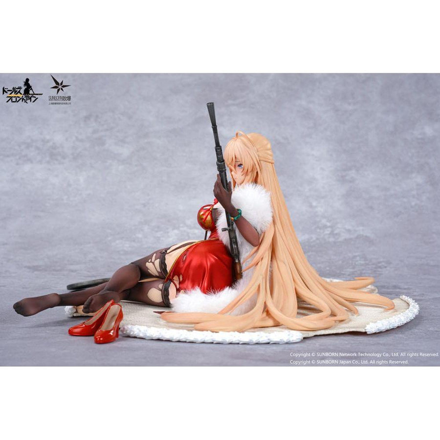 Girls' Frontline: Neural Cloud PVC Statue 1/7 DP28 Coiled Morning Glory Heavy Damage Ver. 14 cm - The Happy Toy Store