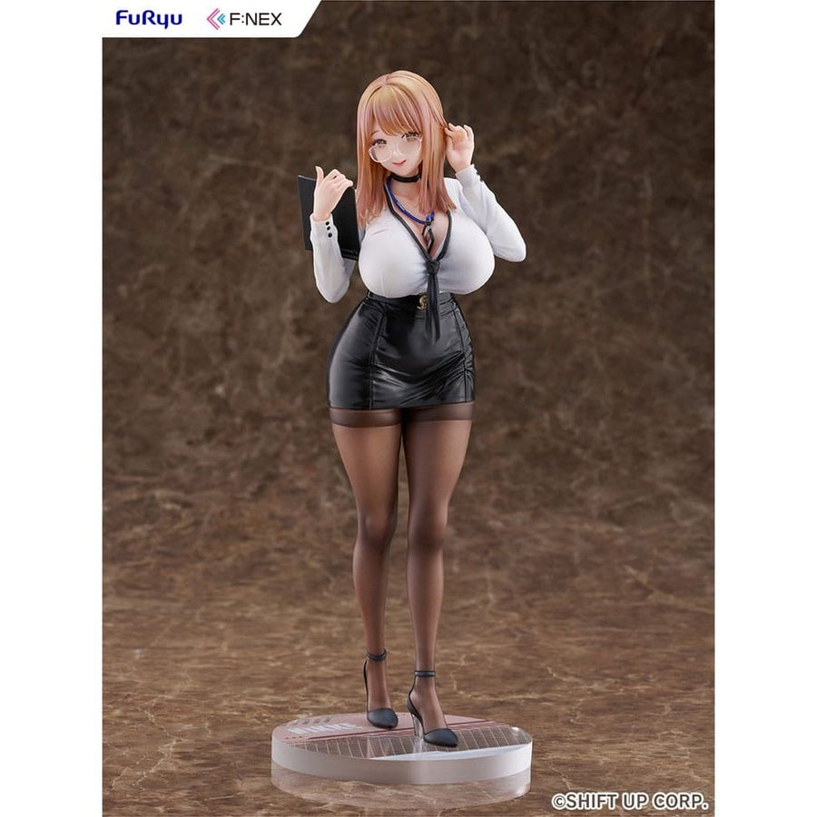 Goddess of Victory: Nikke F:Nex PVC Statue 1/7 Emma Office Therapy 25 cm - The Happy Toy Store