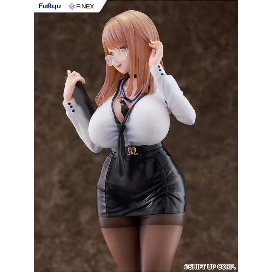 Goddess of Victory: Nikke F:Nex PVC Statue 1/7 Emma Office Therapy 25 cm - The Happy Toy Store
