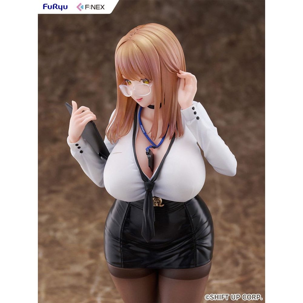 Goddess of Victory: Nikke F:Nex PVC Statue 1/7 Emma Office Therapy 25 cm - The Happy Toy Store