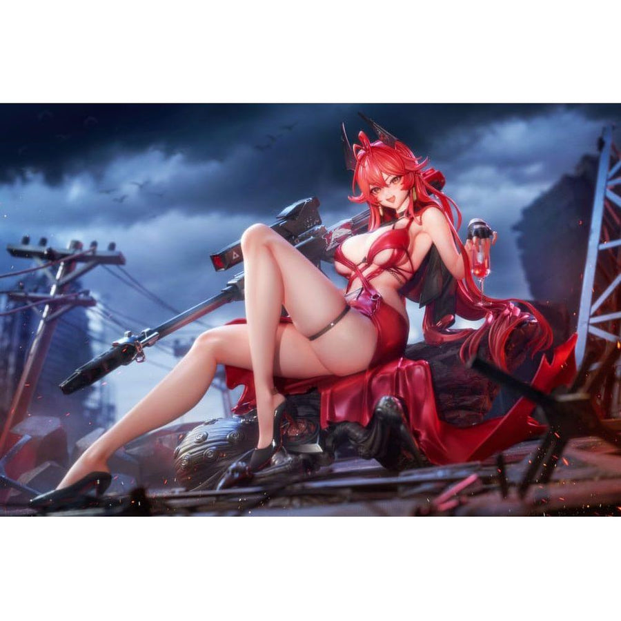 Goddess of Victory: Nikke PVC Statue 1/4 Red Hood Nonsense Red 28 cm - The Happy Toy Store