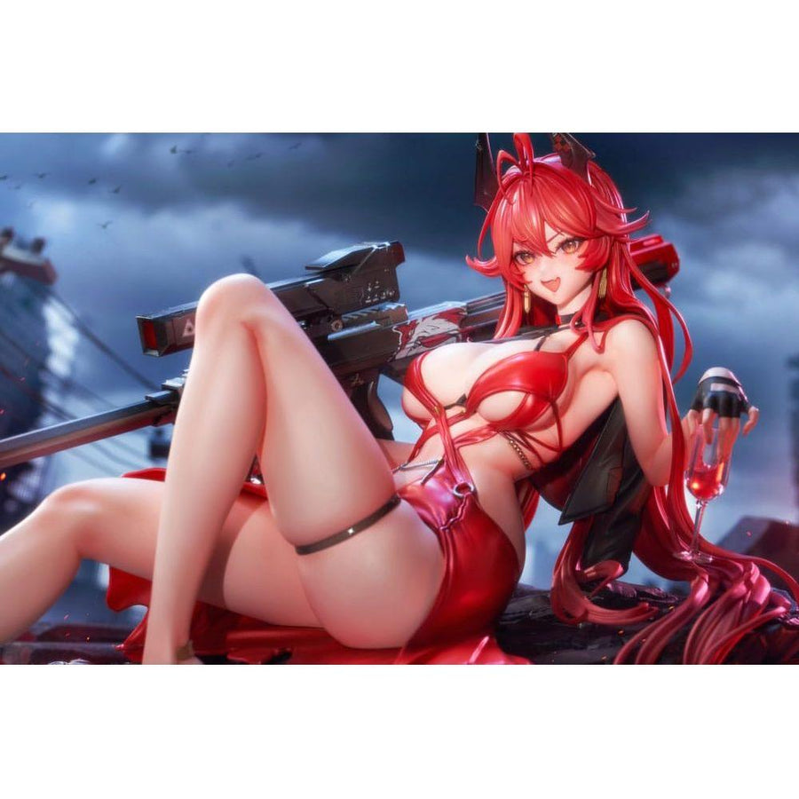 Goddess of Victory: Nikke PVC Statue 1/4 Red Hood Nonsense Red 28 cm - The Happy Toy Store