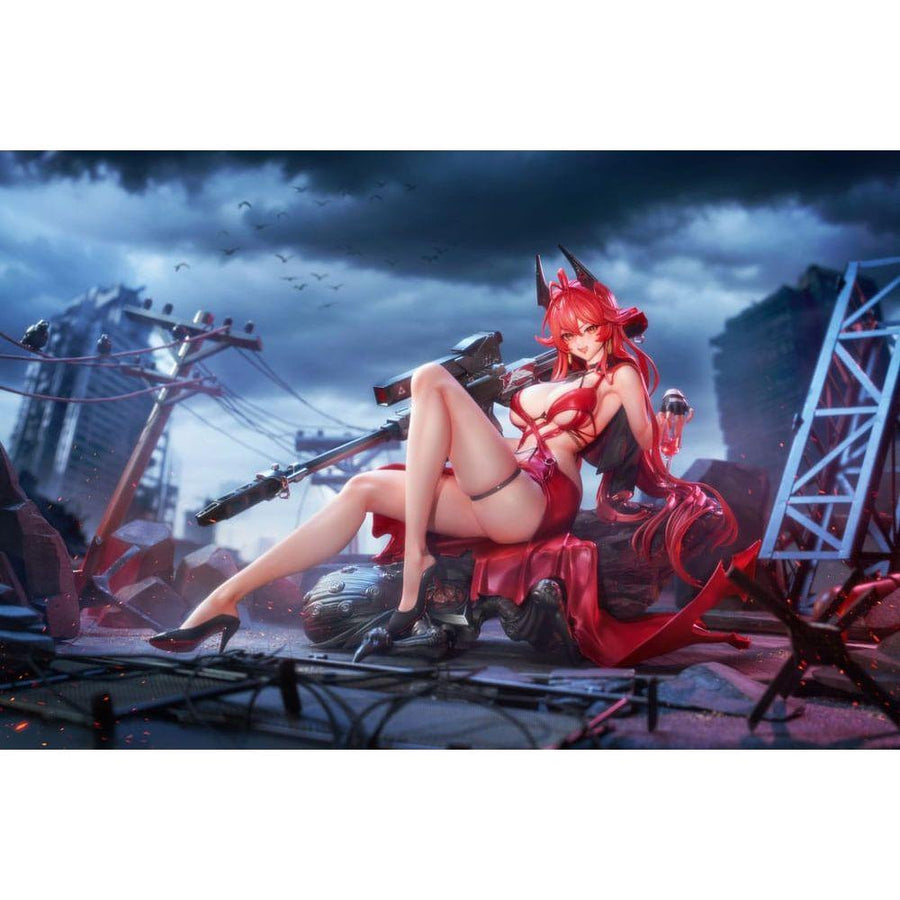 Goddess of Victory: Nikke PVC Statue 1/4 Red Hood Nonsense Red 28 cm - The Happy Toy Store