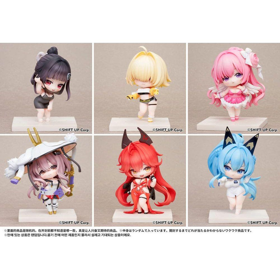 Goddess of Victory: Nikke SAC Series Mini Figures 6 - Pack Chibi Vol. 2 10 cm - The Happy Toy Store