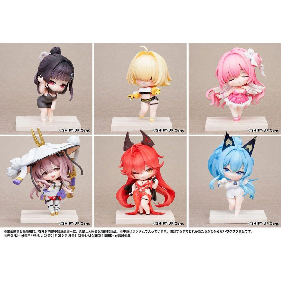 Goddess of Victory: Nikke SAC Series Mini Figures 6 - Pack Chibi Vol. 2 10 cm - The Happy Toy Store
