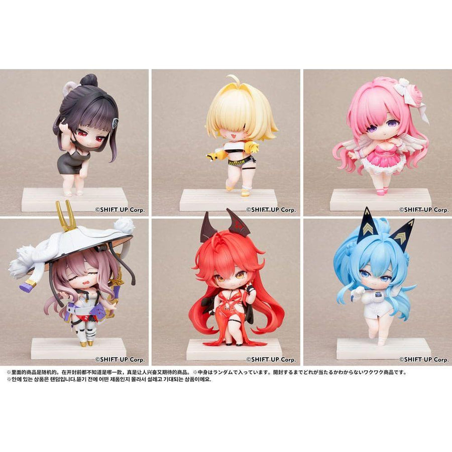 Goddess of Victory: Nikke SAC Series Mini Figures 6 - Pack Chibi Vol. 2 10 cm - The Happy Toy Store