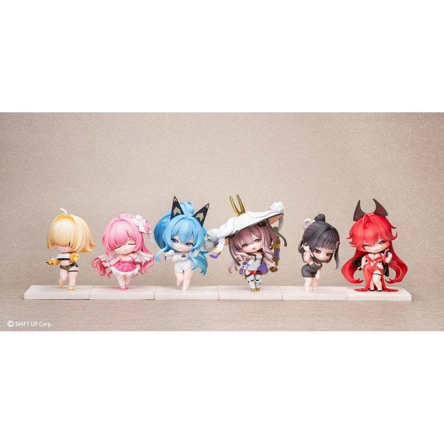 Goddess of Victory: Nikke SAC Series Mini Figures 6 - Pack Chibi Vol. 2 10 cm - The Happy Toy Store