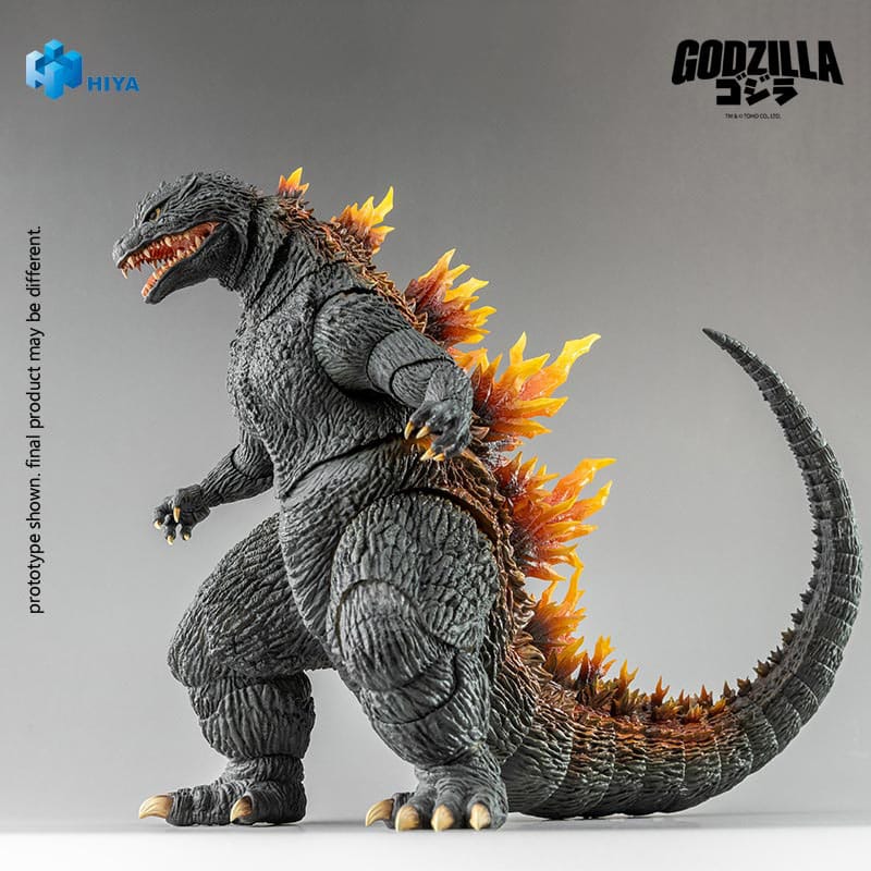 Godzilla 2000: Millennium (1999) Exquisite Basic Action Figure Godzilla Heat Ray 18 cm - The Happy Toy Store
