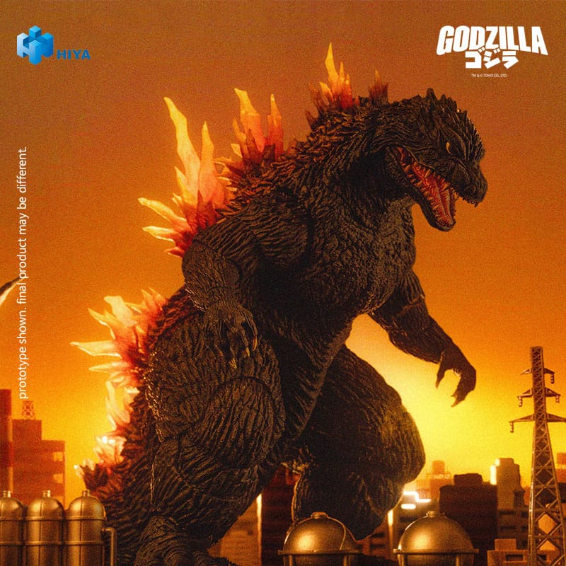 Godzilla 2000: Millennium (1999) Exquisite Basic Action Figure Godzilla Heat Ray 18 cm - The Happy Toy Store