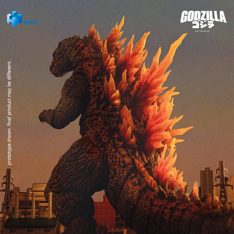 Godzilla 2000: Millennium (1999) Exquisite Basic Action Figure Godzilla Heat Ray 18 cm - The Happy Toy Store