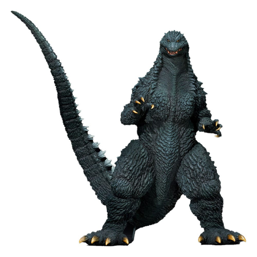 Godzilla against Mechagodzilla 2002 TOHO Yuji Sakai Modeling Collection PVC Statue Godzilla Battle in the Storm 28 cm - The Happy Toy Store