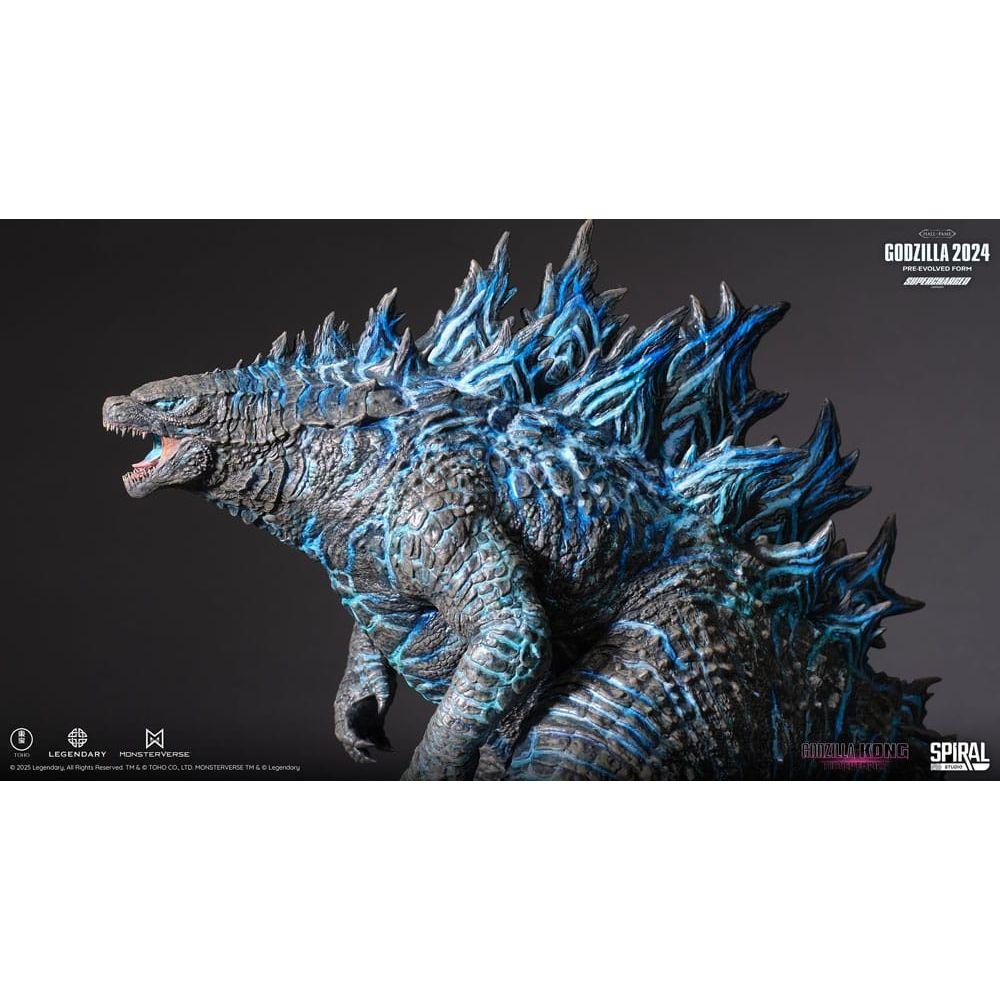 Godzilla Hall of FamePVC Statue Godzilla 2024 Pre - Evolved Form (Superchargd Version) 26 cm - The Happy Toy Store