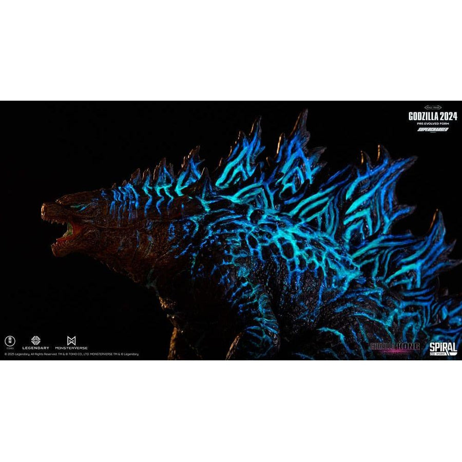 Godzilla Hall of FamePVC Statue Godzilla 2024 Pre - Evolved Form (Superchargd Version) 26 cm - The Happy Toy Store