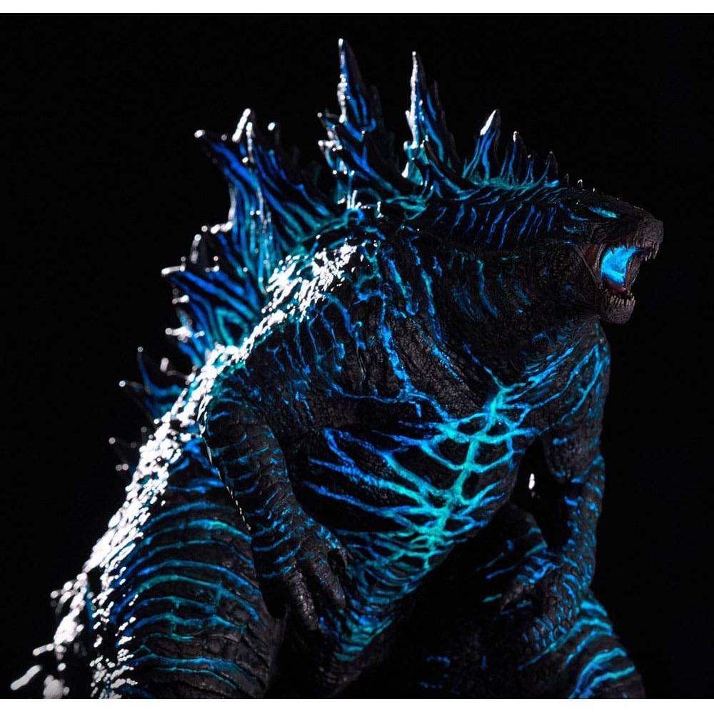 Godzilla Hall of FamePVC Statue Godzilla 2024 Pre - Evolved Form (Superchargd Version) 26 cm - The Happy Toy Store