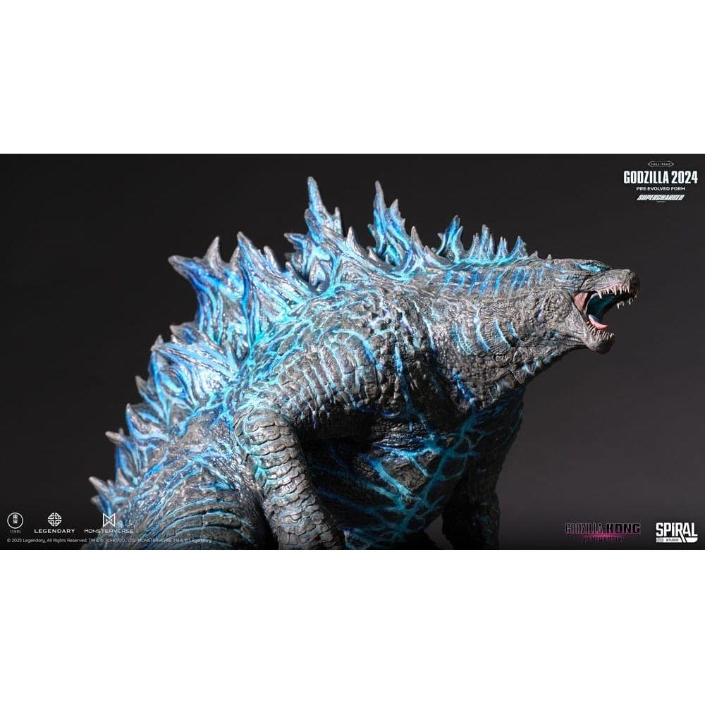 Godzilla Hall of FamePVC Statue Godzilla 2024 Pre - Evolved Form (Superchargd Version) 26 cm - The Happy Toy Store